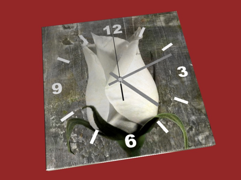 Leinwanduhr Motiv 11