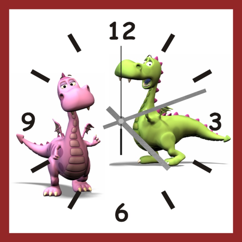 Leinwanduhr Motiv 04