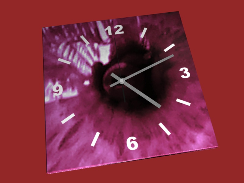 Leinwanduhr Motiv 05