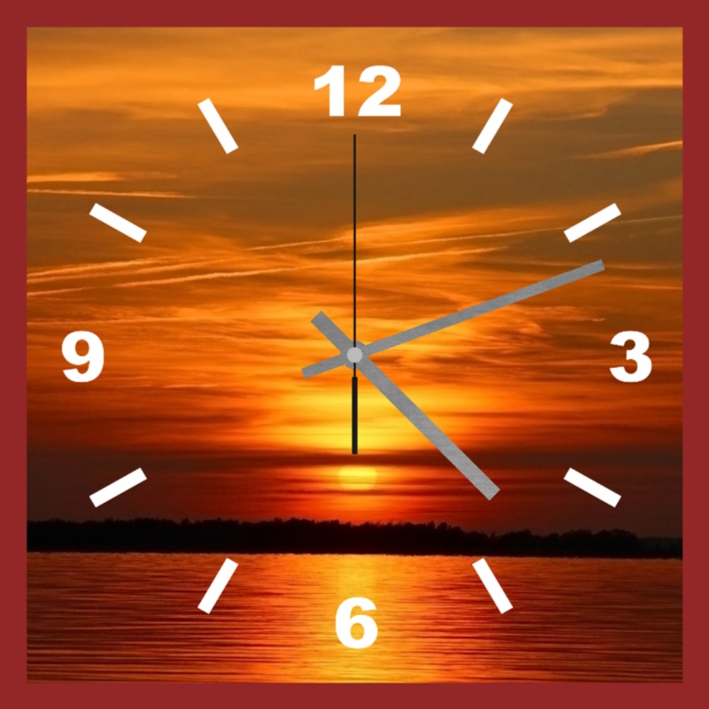 Leinwanduhr Motiv 06