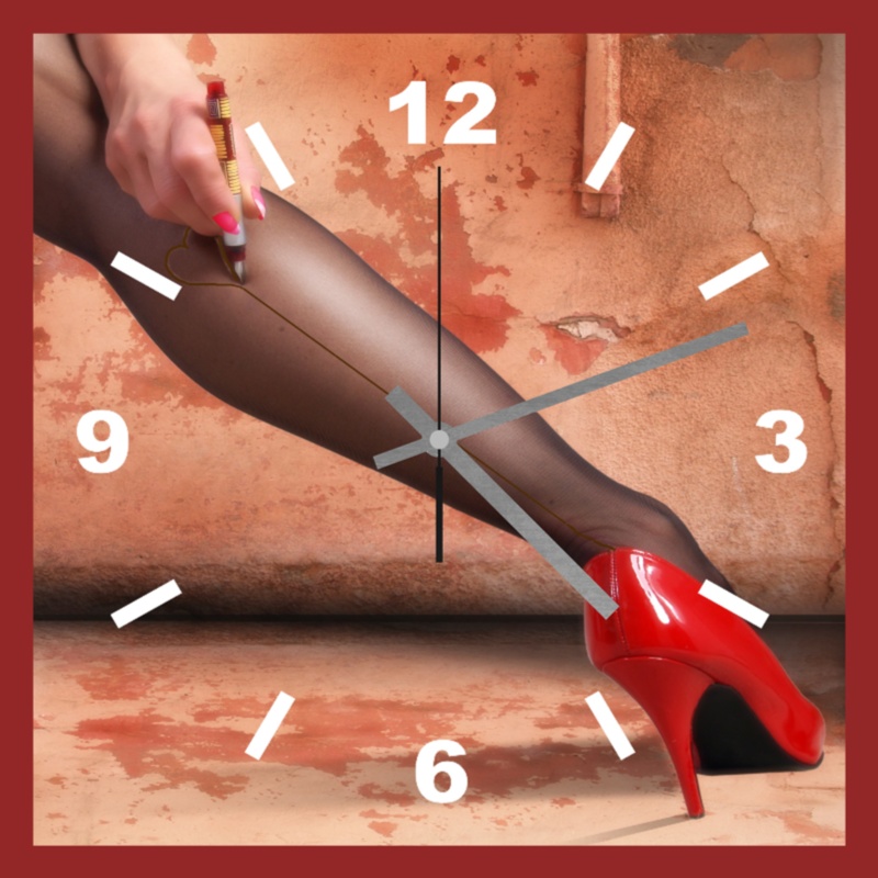 Leinwanduhr Motiv 07