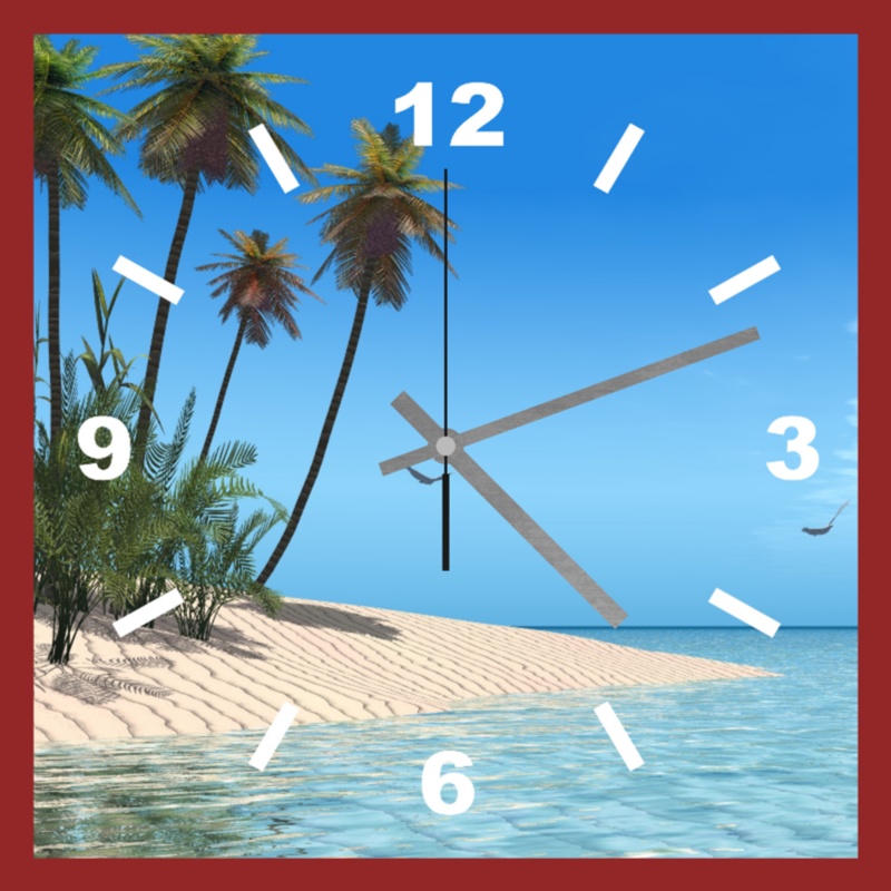 Leinwanduhr Motiv 09