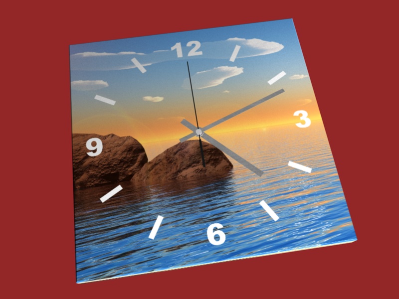 Leinwanduhr Motiv 10