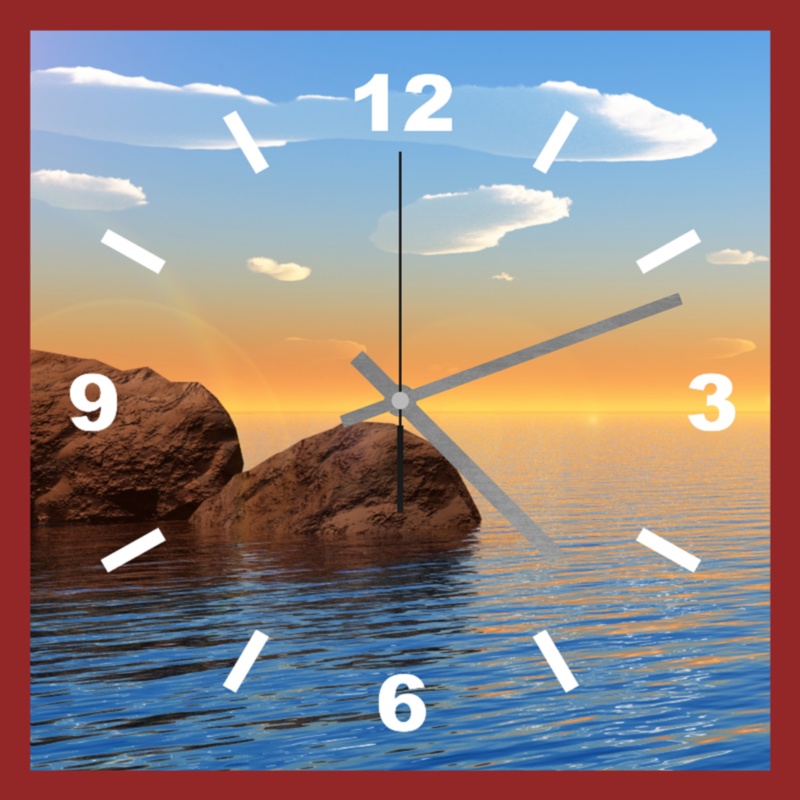 Leinwanduhr Motiv 10