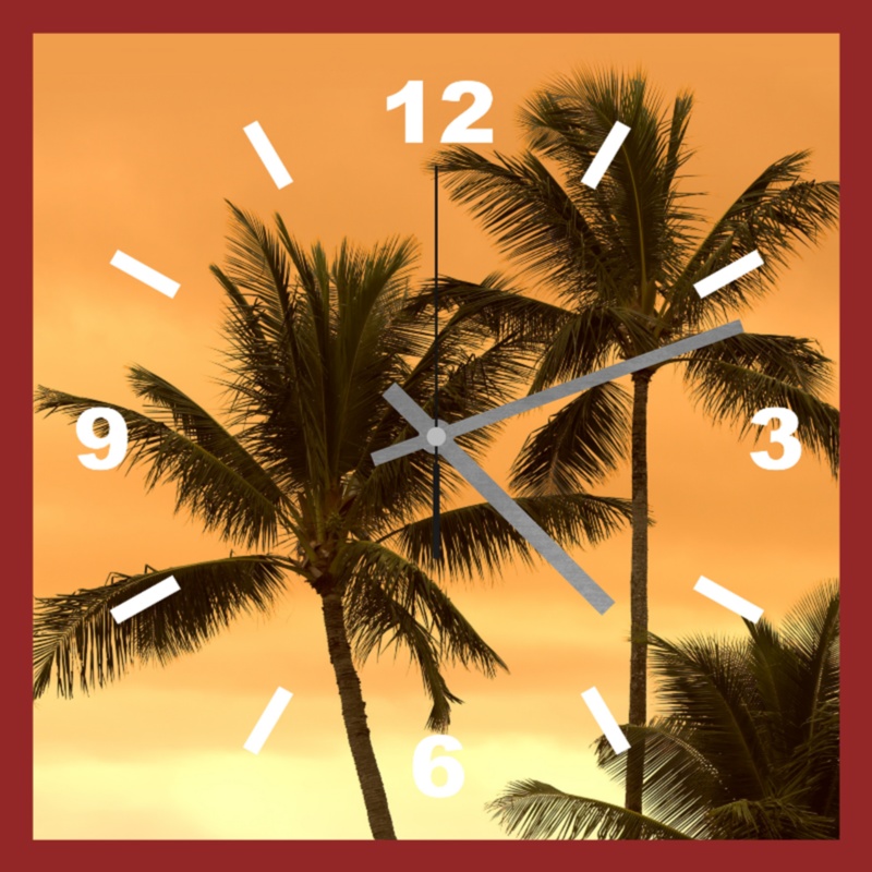 Leinwanduhr Motiv 12