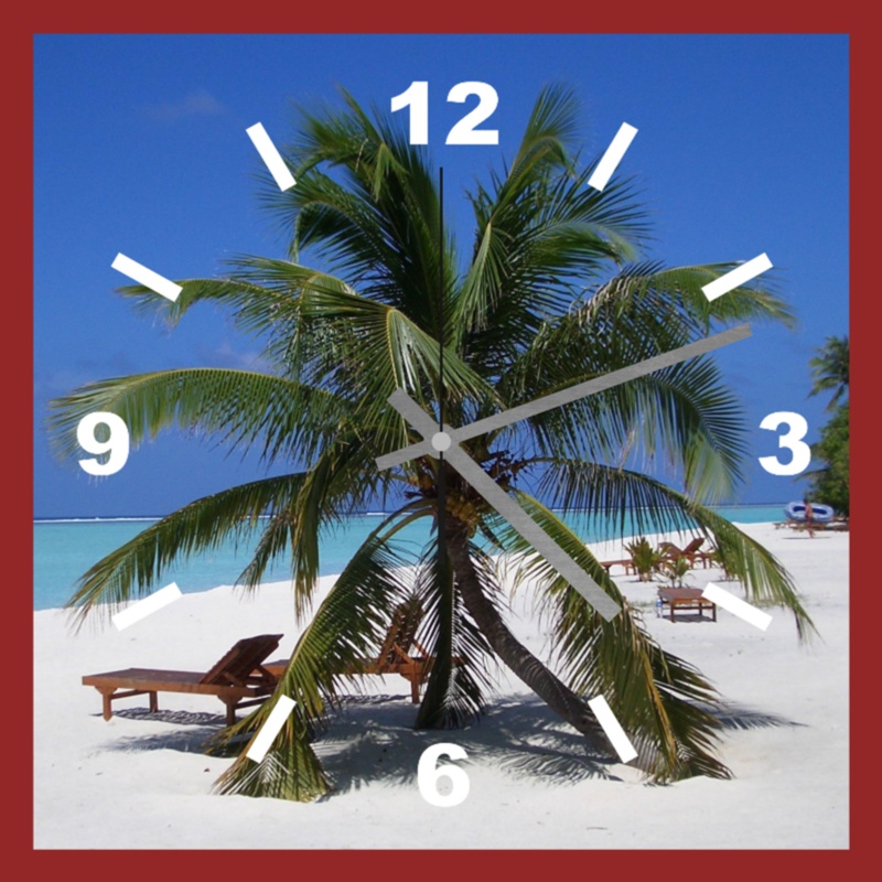 Leinwanduhr Motiv 14