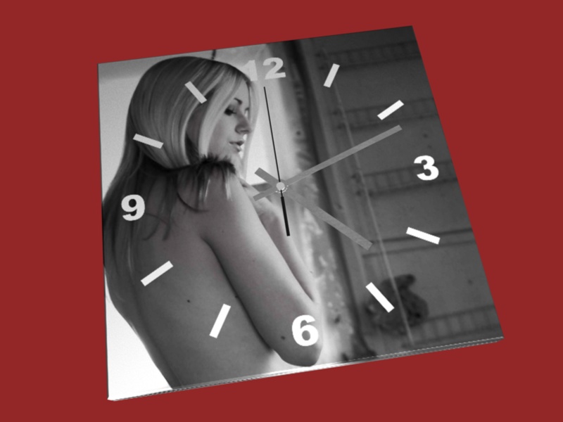 Leinwanduhr Motiv 15