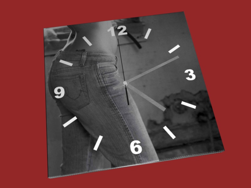 Leinwanduhr Motiv 16