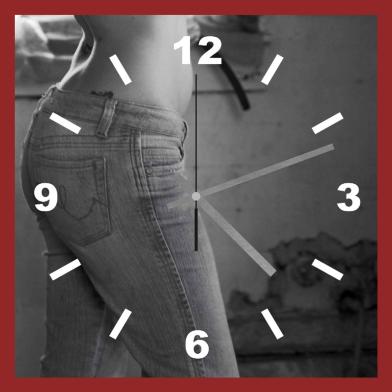 Leinwanduhr Motiv 16