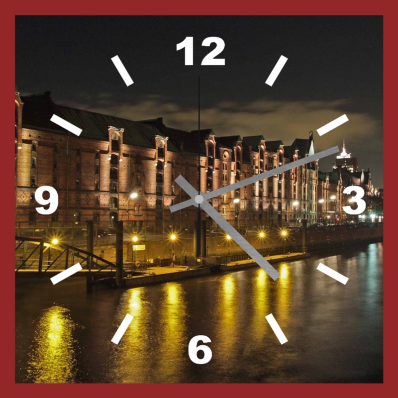 Leinwanduhr Motiv 17