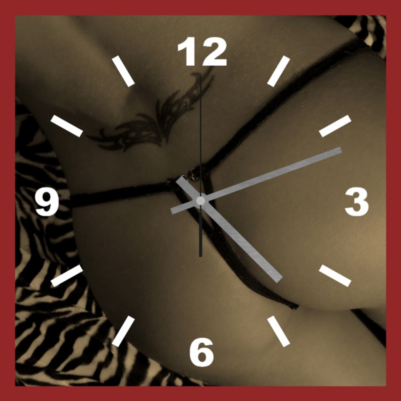 Leinwanduhr Motiv 19