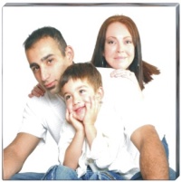 Wunschbild - quadratische Formate 3D Keilrahmen